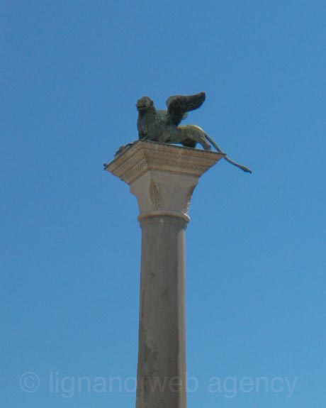 San marco lion of venice