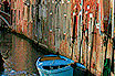 Barche Su Un Canale A Venezia
