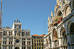 Torre Dell Orologio E Basilica A San Marco Venezia