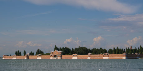 Cimitirul din venetia foto