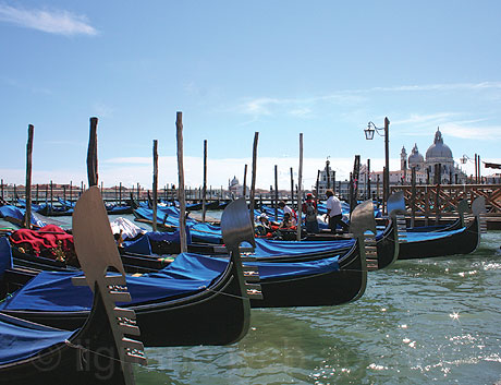 Gondole la venetia foto